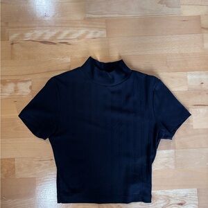 Urban Outfitters Black Crop Top
